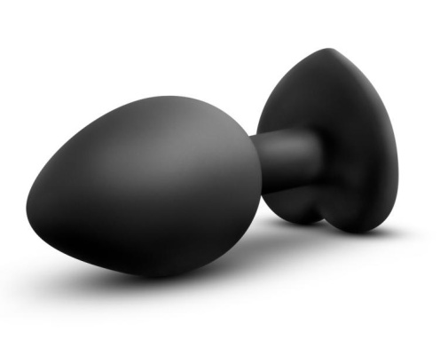 Temptasia 閃閃寶石後庭塞 中碼 - 黑色