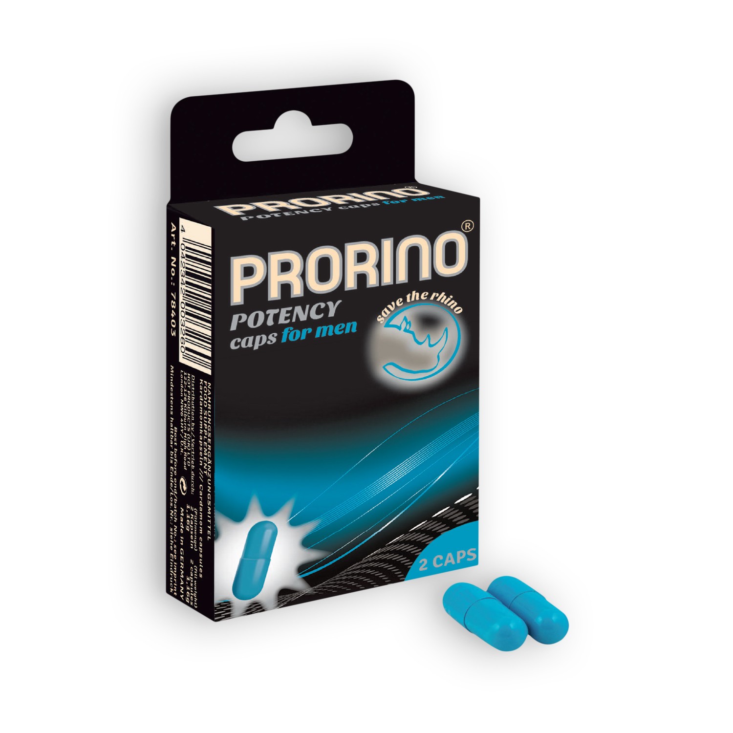 Prorino 男士性效力增強膠囊 2 粒