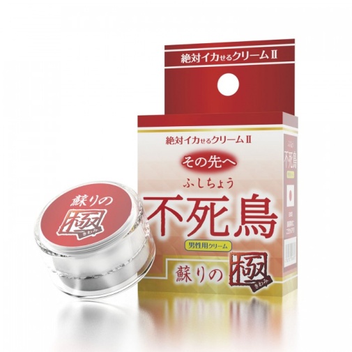 SSI Japan 不死鳥蘇生之極 12g 男性用回復軟膏，含馬卡與維生素B5，增強活力與持久力。