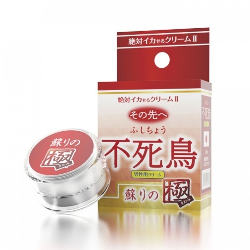 SSI Japan 不死鳥蘇生之極 12g 男性用回復軟膏，含馬卡與維生素B5，增強活力與持久力。