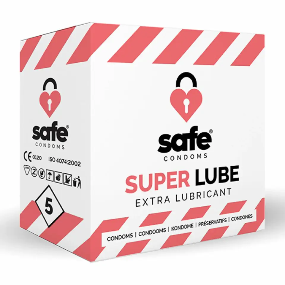 SAFE Superlube 超潤滑乳膠安全套 (5片/10片/36片)