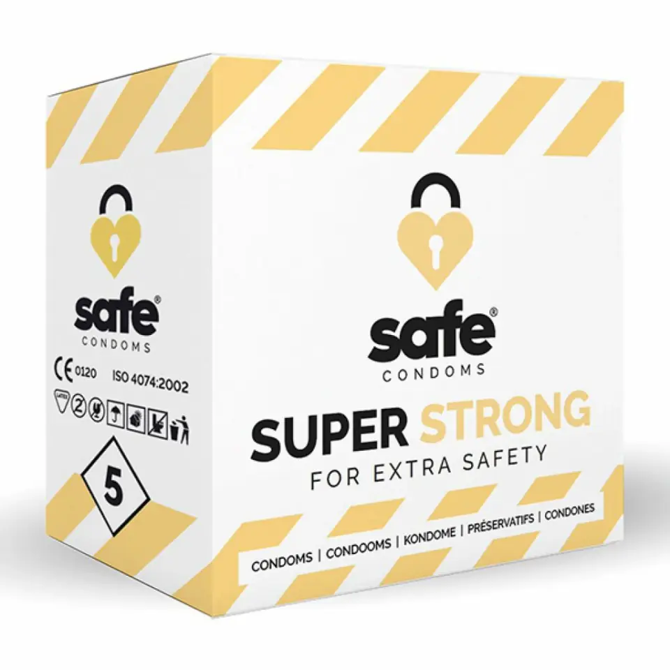 SAFE Super Strong 超強保護乳膠安全套 (5片/10片/36片)
