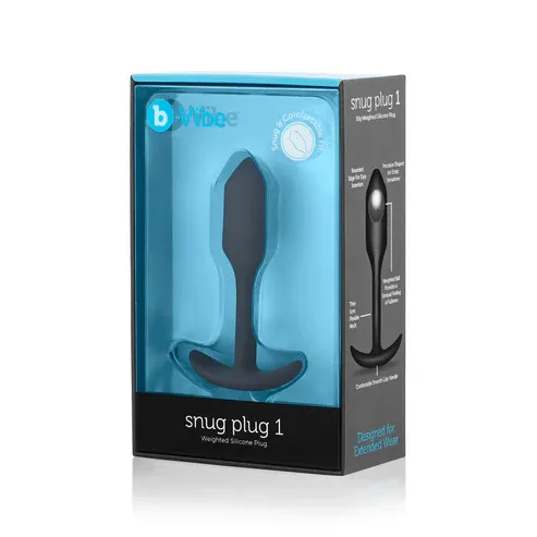 b-Vibe Snug Plug 1 後庭塞