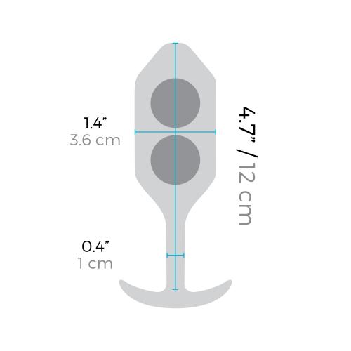 b-Vibe Snug Plug 3 後庭塞