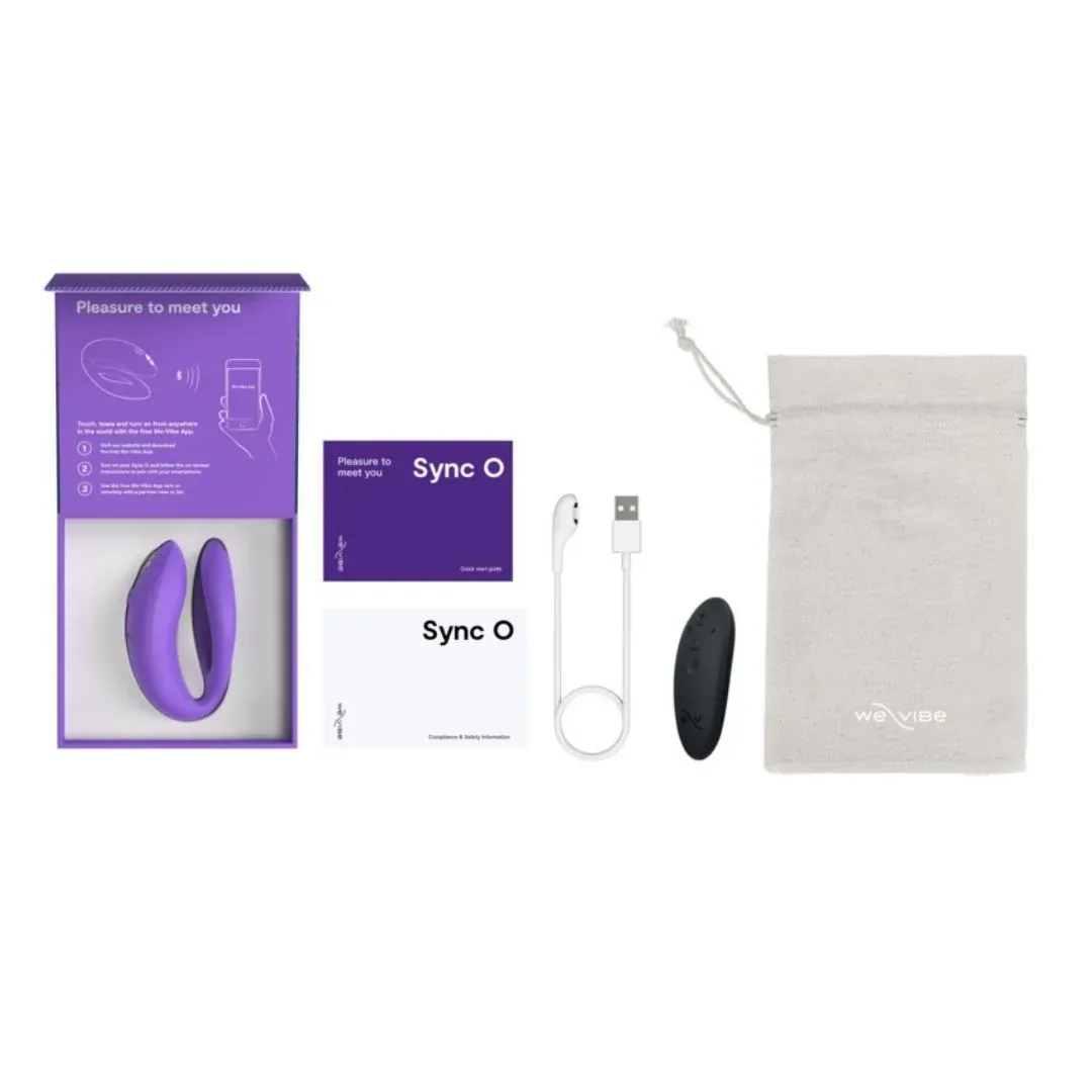 We-Vibe Sync O 情侶共用震動器，遠程操控，雙重刺激，IPX7防水，適合情侶共享。