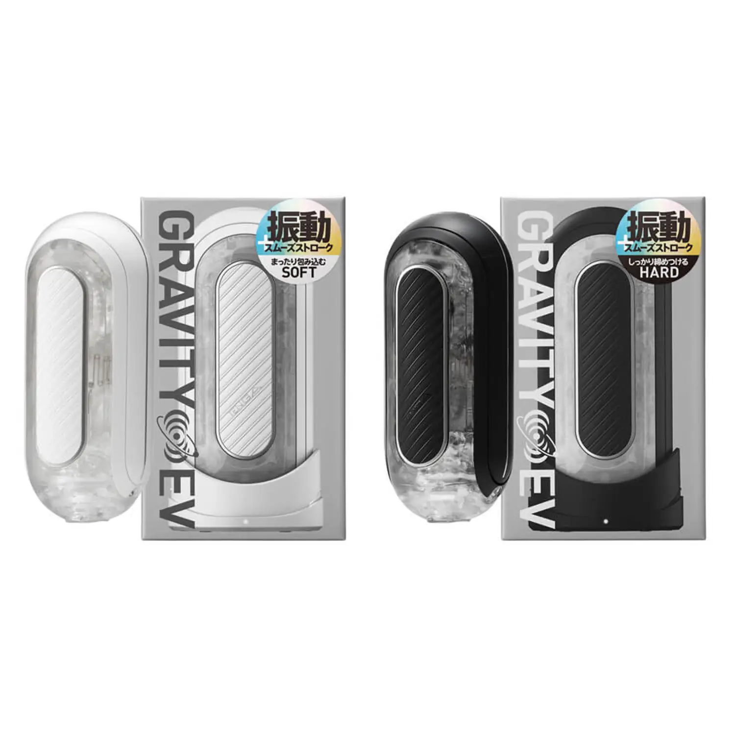 TENGA FLIP ZERO Gravity 電動飛機杯，黑白兩色，密封設計，高密度紋理，提供極致快感體驗。