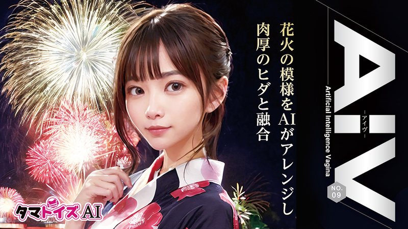 AI設計的Tamatoys AIV NO.09 女優名器，非貫通設計，附15ml潤滑液，體驗真實感。