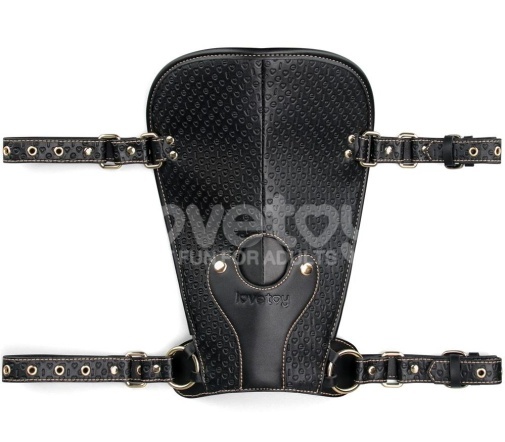 多功能O型環與創新扣帶設計，Lovetoy 穿戴式陽具馬鞍，提升探索體驗。