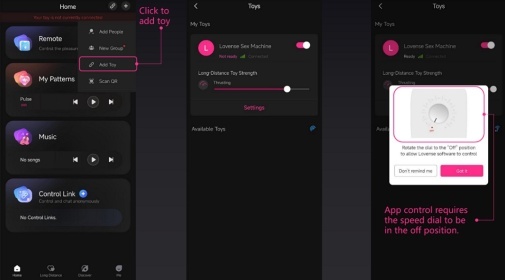 Lovense Mini Sex Machine 迷你版性愛機，應用程式控制，每分鐘 260 次推動，輕巧便攜，靜音馬達設計。