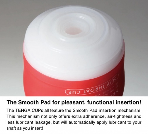 TENGA 經典紅色真空杯，便攜式設計，一次性使用，適用 7 吋尺寸，強效吸力帶來沉浸式快感。