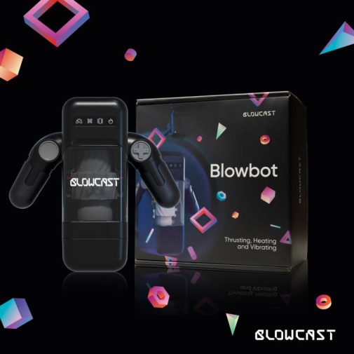 Blowcast Blowbot 電動飛機杯，人體工學設計，20種自定義模式滿足不同需求。