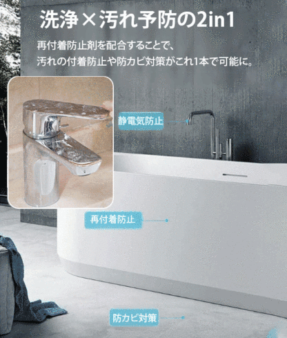 お風呂掃除用洗剤