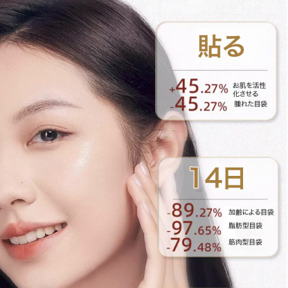 ヘビ毒ペプチド目もとパック