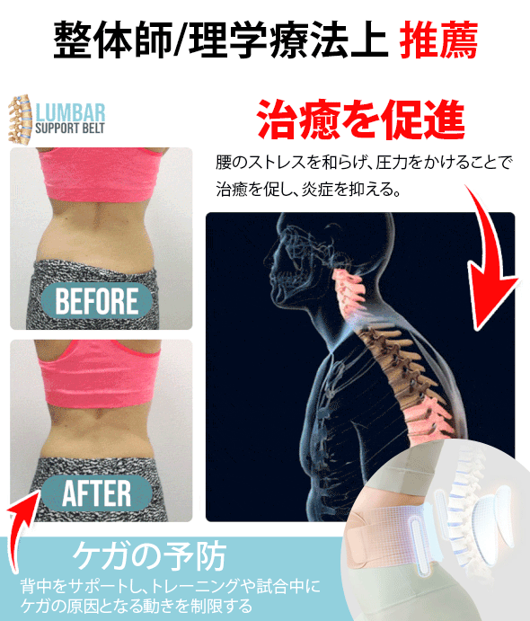 腰サポーター