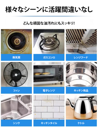 油汚れクリーナー
