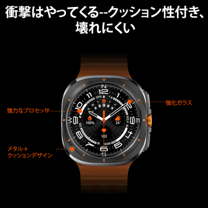 新型Bluetooth通話スマートウォッチ