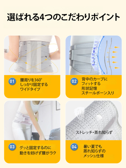 腰サポーター