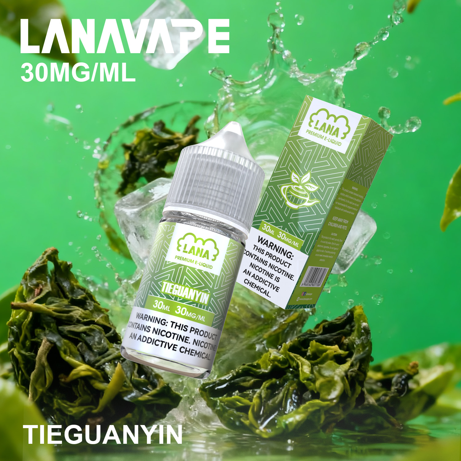 【LANA煙油】LANA丁鹽系列 & LANA JUICE 馬來西亞版  | 30ml/30mg拉娜lana原廠煙油 100%正品煙油 | 適配各種空煙彈 | 台湾现货貨到付款