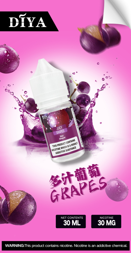 【DIYA 叮啞 小煙煙油】30ml瓶裝煙油 / 15種口味電子煙煙油全新上市 / 電子果汁 / 台灣電子煙現貨專賣店
