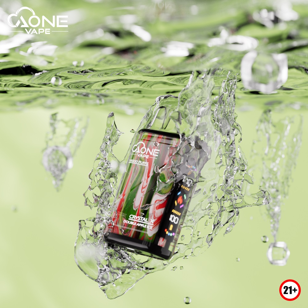【AONE VAPE CRYSTAL 水晶 16000口拋棄式電子煙】脈衝/常規雙種模式 | 持久耐用• 雙芯爆發設計 | AONE 水晶一次性電子煙台灣現貨秒發 