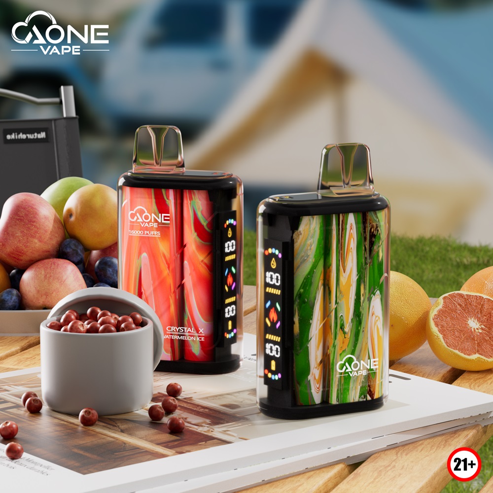 【AONE VAPE CRYSTAL 水晶 16000口拋棄式電子煙】脈衝/常規雙種模式 | 持久耐用• 雙芯爆發設計 | AONE 水晶一次性電子煙台灣現貨秒發 