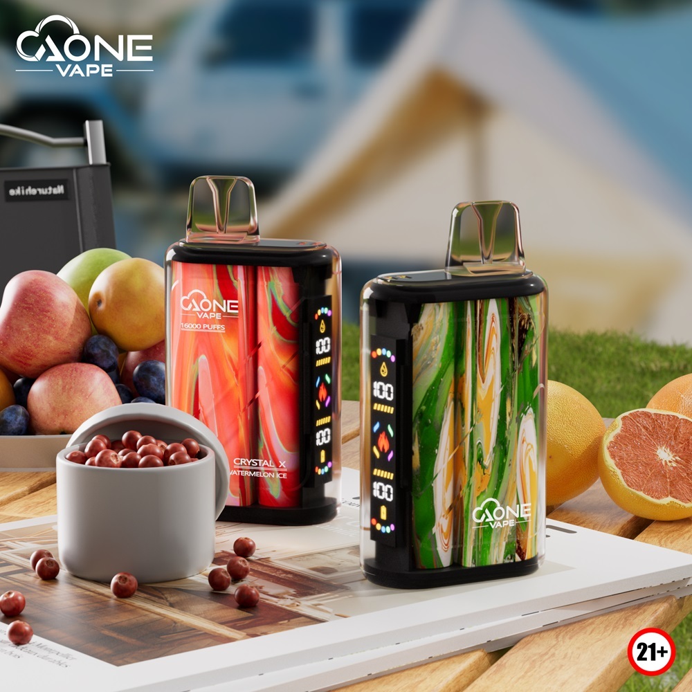 【AONE VAPE CRYSTAL 水晶 16000口拋棄式電子煙】脈衝/常規雙種模式 | 持久耐用• 雙芯爆發設計 | AONE 水晶一次性電子煙台灣現貨秒發 