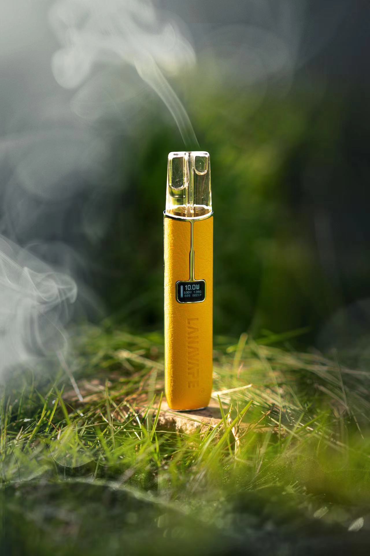 【lana新款皮革主機】/帶顯示屏/皮革/通用一代煙彈電子煙主機/臺灣正品現貨秒发/原裝正品