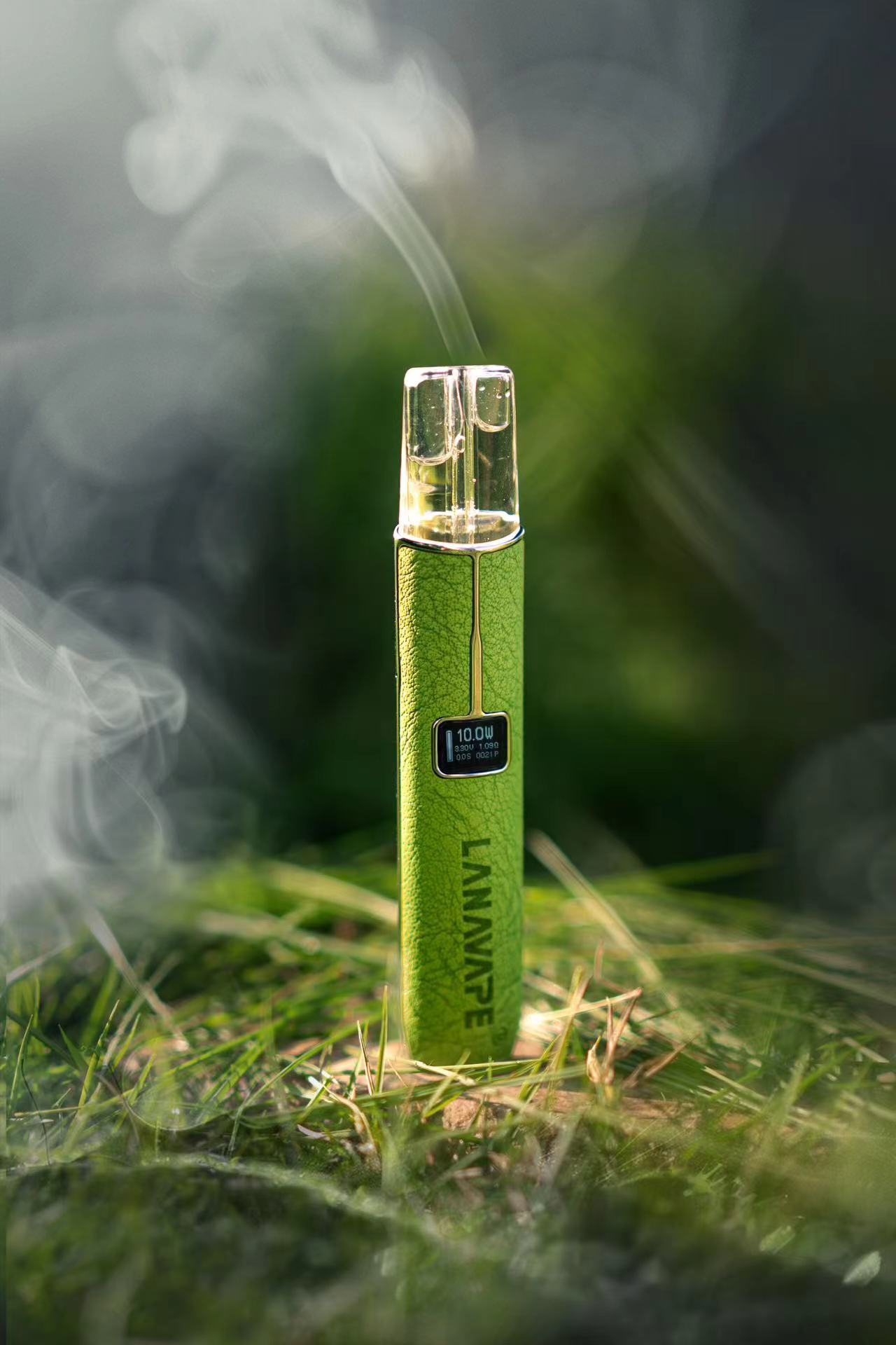 【lana新款皮革主機】/帶顯示屏/皮革/通用一代煙彈電子煙主機/臺灣正品現貨秒发/原裝正品