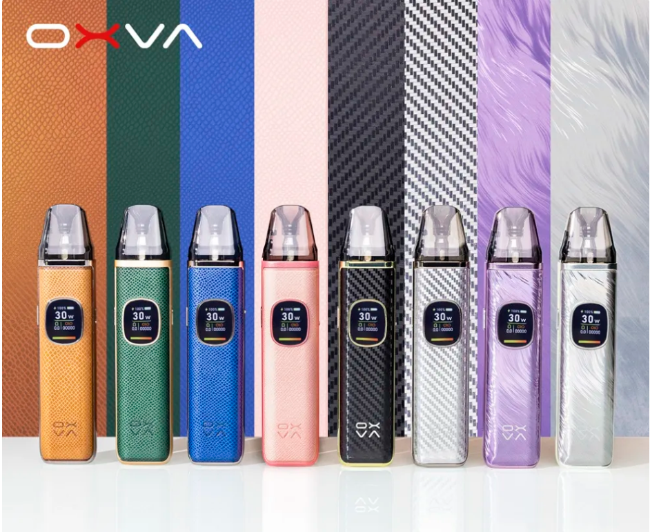 【小蠻牛OXVA Xlim Pro 2 Pod 註油主機套裝】 注油式電子煙套裝包含主機+0.6Ω空彈+0.8Ω空彈 |鋅合金 + 人造皮革 | 台灣註油小煙電子煙專賣店