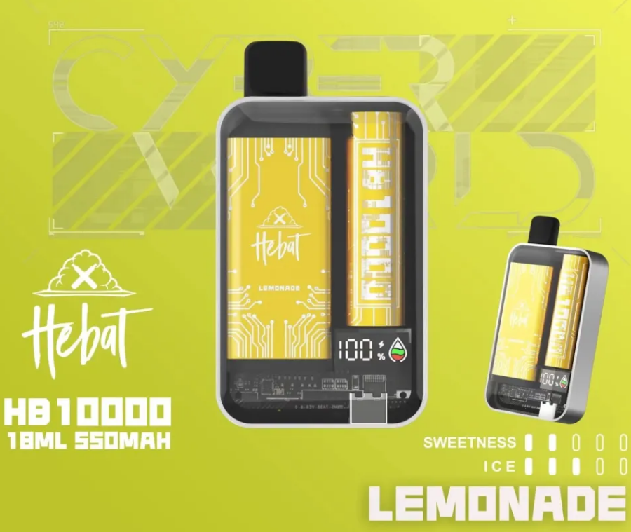 Hebat喜貝10000口 拋棄式式電子煙/ 超大容量10000puff 
