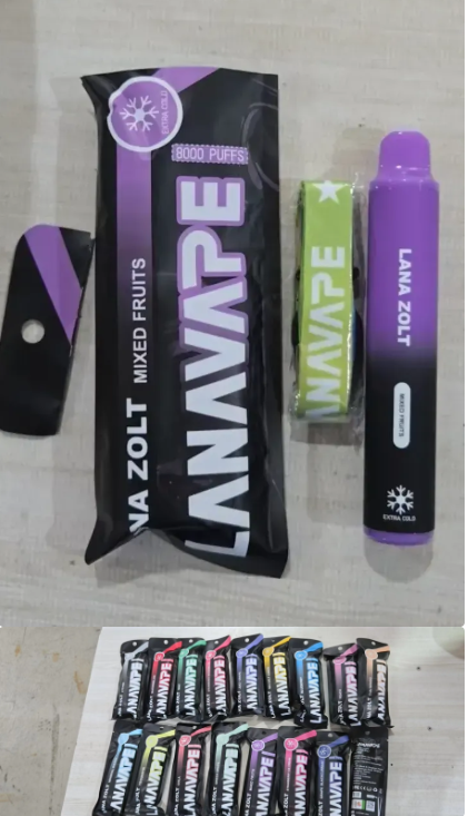 【LANA 8000 MAX PUFF】8000口大容量抛棄式 | ZOLT的電子煙油 | Type-C 可充電 | 一次性電子煙