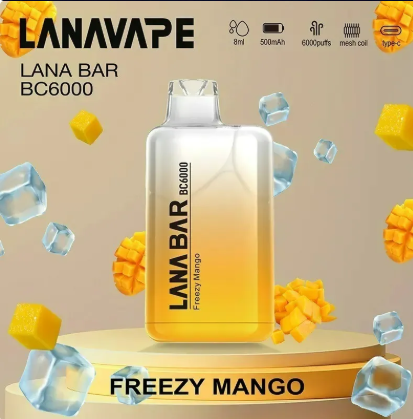 【LANA Bar BC 6000口 拋棄式】超涼款/大容量/新款拋棄式6000口電子煙/台灣現貨貨到付款