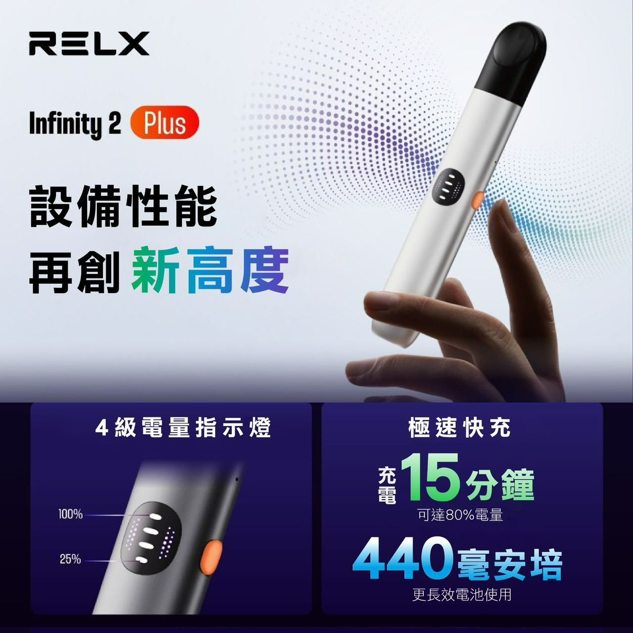 【RELX悅刻6代原廠主機】通用四五六代煙彈 |三段可調功率 | 悅刻RELX Infinity 2 PLUS 悅刻無限六代 Relx6 | 臺灣悅刻電子煙專賣店