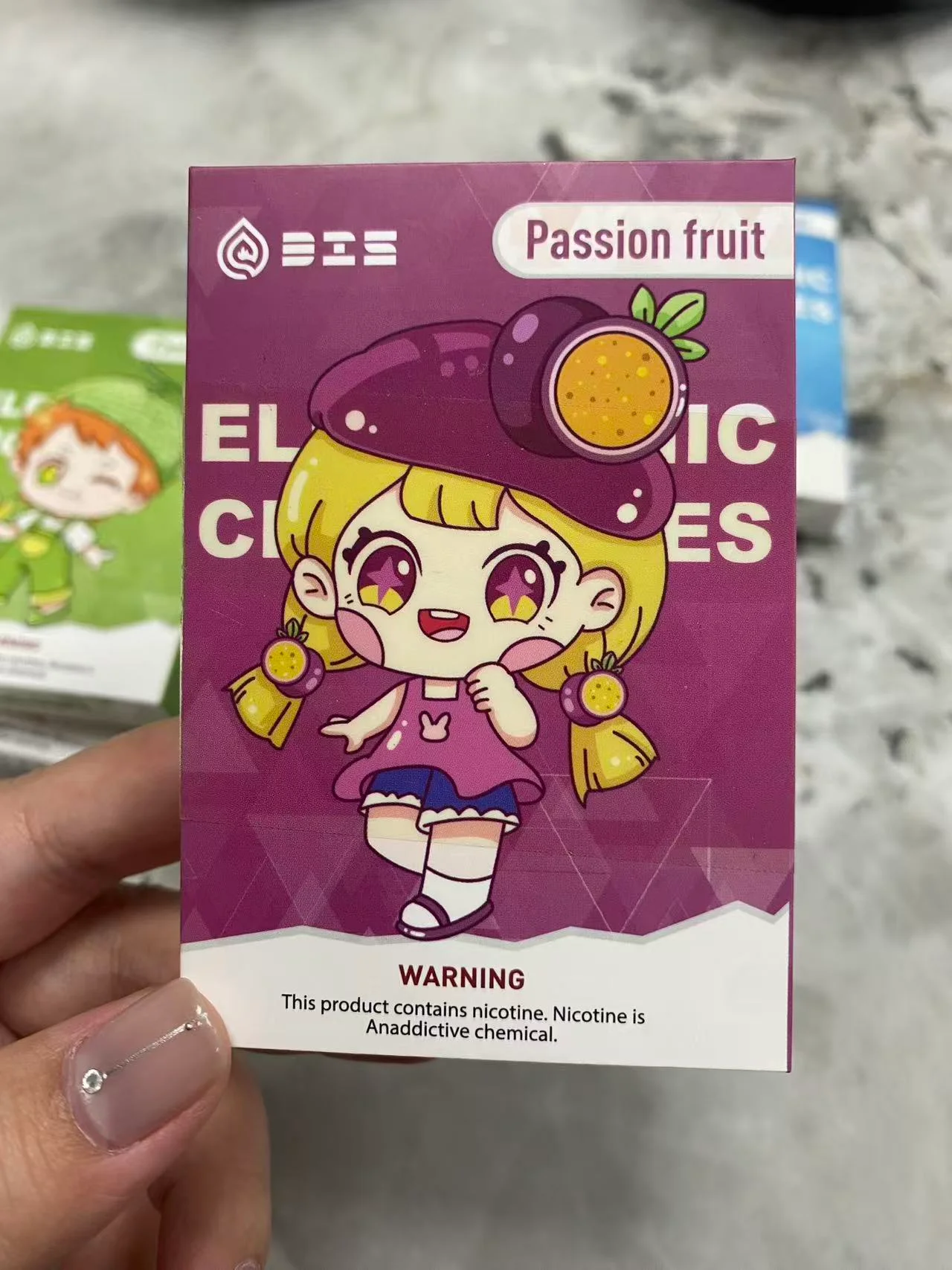 DIS迪斯煙彈 一代電子煙霧化彈 敲可愛少女包裝 3顆裝