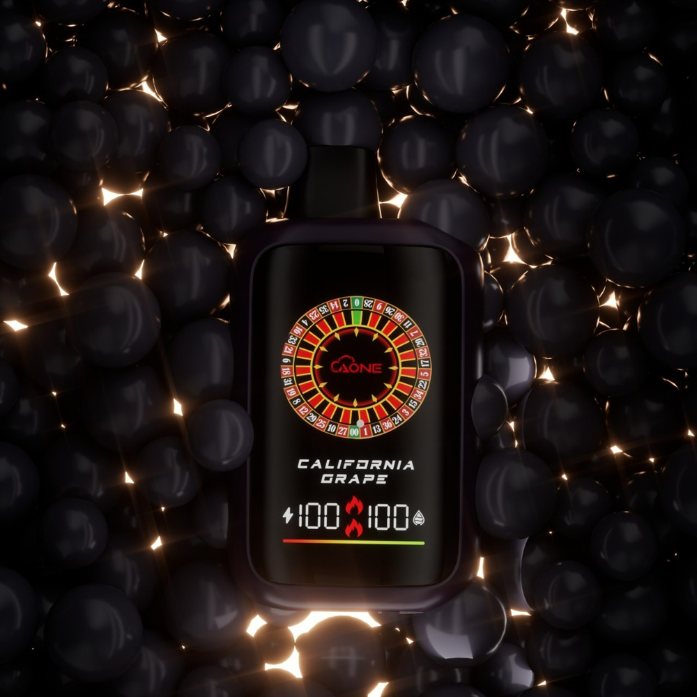 【CasinoX 16000口 拋棄式電子煙】AONE VAPE – CasinoX 賭場一次性 RGB 燈效潮流外觀 | 雙模式輸出 | 俄羅斯轉盤鋼珠設計