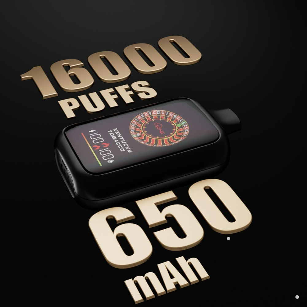 【CasinoX 16000口 拋棄式電子煙】AONE VAPE – CasinoX 賭場一次性 RGB 燈效潮流外觀 | 雙模式輸出 | 俄羅斯轉盤鋼珠設計