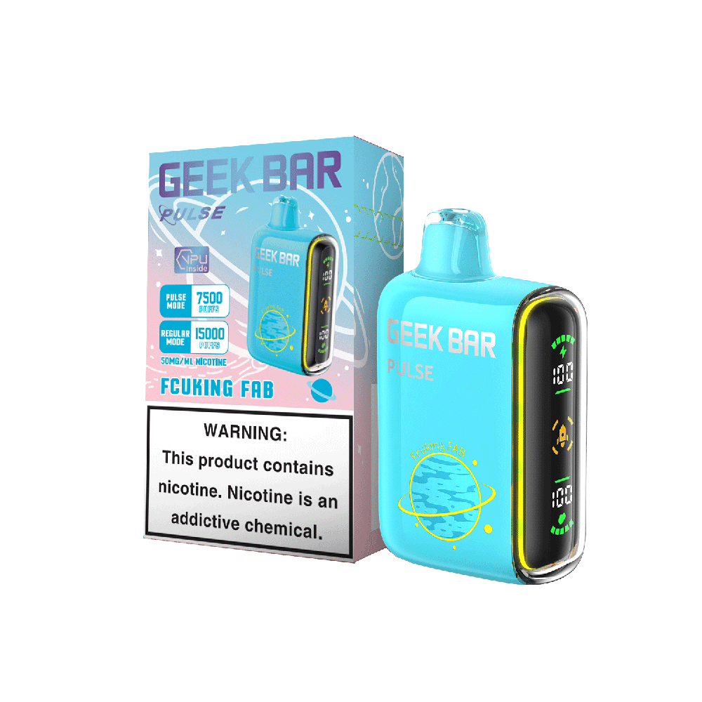 【美國大牌 Geek Bar Pulse Vape 拋棄式電子煙】超大容量15000口 | 脈衝/常規 2種 模式 | 台灣一次性電子煙現貨秒發