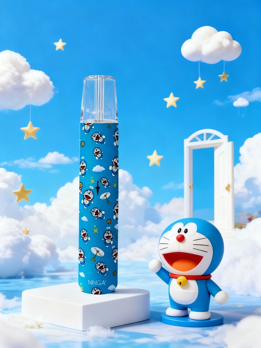 【NINGA 卡通一代通用主機】適配 ILIA・LANA ・魅嗨・叮啞・SP2S 等品牌一代電子菸煙彈｜火影索隆聯名款潮流電子煙主機