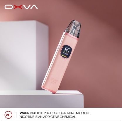 【小蠻牛OXVA Xlim Pro 2 Pod 註油主機套裝】 注油式電子煙套裝包含主機+0.6Ω空彈+0.8Ω空彈 |鋅合金 + 人造皮革 |  台灣註油小煙電子煙專賣店