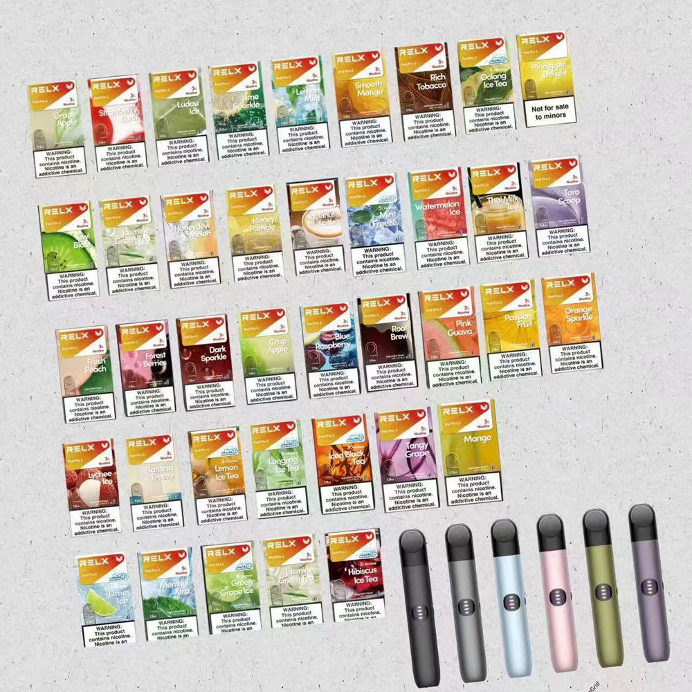 【Relx 悅刻6代 煙彈】 單顆包裝（請3顆起拍,可混搭）| 100%正品 通用 4  , 5, 6 代主機 | (英文版) 煙彈x1 | 台灣現貨秒發