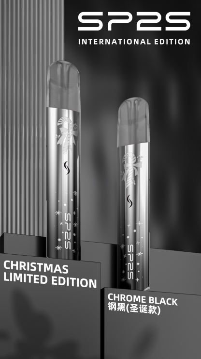 【SP2S 國際版＆鈦金款 聖誕節🎅一代通用主機】思博瑞原廠正品｜鹿頭雪花❄️聖誕限定設計🎄送禮自用質感首選菸桿