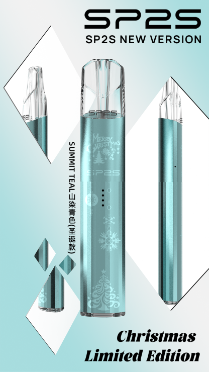 【SP2S 國際版＆鈦金款 聖誕節🎅一代通用主機】思博瑞原廠正品｜鹿頭雪花❄️聖誕限定設計🎄送禮自用質感首選菸桿