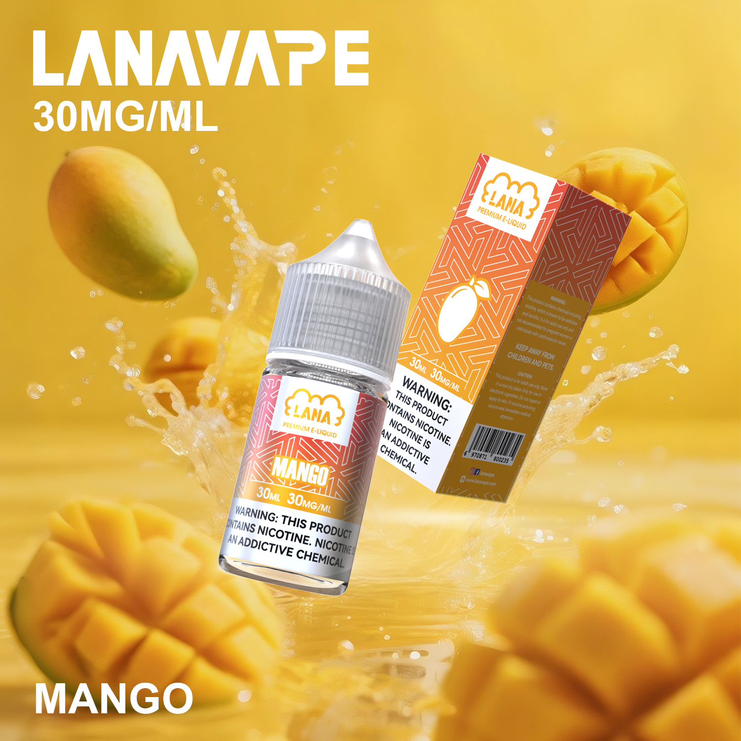 【LANA煙油】LANA丁鹽系列 & LANA JUICE 馬來西亞版  | 30ml/30mg拉娜lana原廠煙油 100%正品煙油 | 適配各種空煙彈 | 台湾现货貨到付款