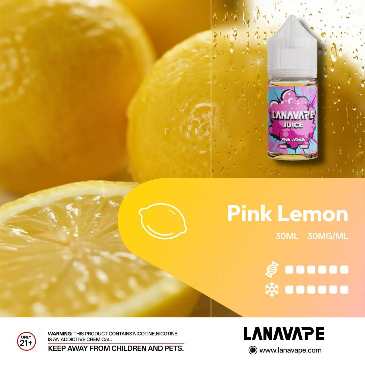 【LANA煙油】LANA丁鹽系列 & LANA JUICE 馬來西亞版  | 30ml/30mg拉娜lana原廠煙油 100%正品煙油 | 適配各種空煙彈 | 台湾现货貨到付款
