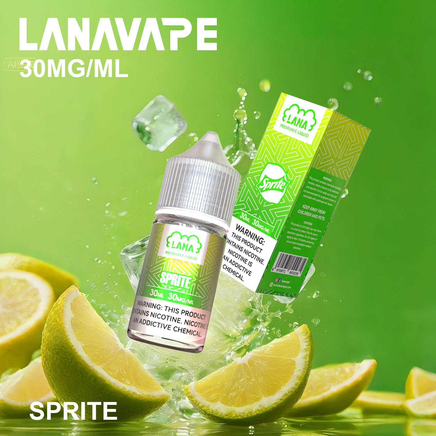 【LANA煙油】LANA丁鹽系列 & LANA JUICE 馬來西亞版  | 30ml/30mg拉娜lana原廠煙油 100%正品煙油 | 適配各種空煙彈 | 台湾现货貨到付款