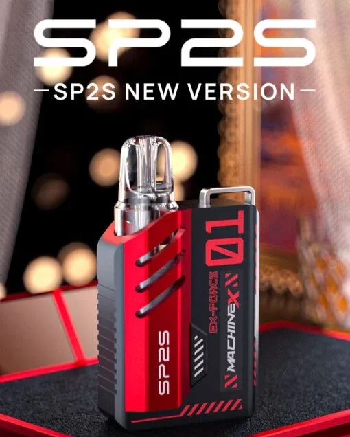 SP2S Machine X 方塊主機 思博瑞 潮流機械風 可視煙彈電子煙推薦