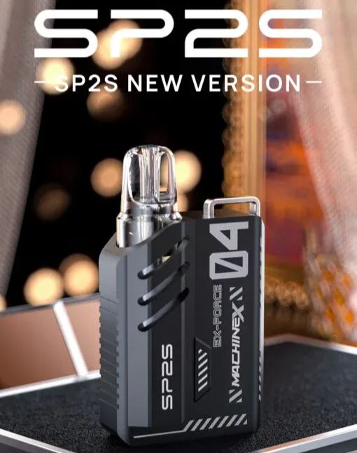 SP2S Machine X 方塊主機 思博瑞 潮流機械風 可視煙彈電子煙推薦