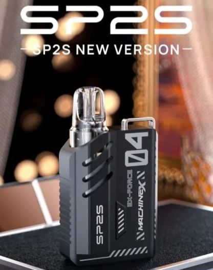 SP2S Machine X 方塊主機 思博瑞 潮流機械風 可視煙彈電子煙推薦