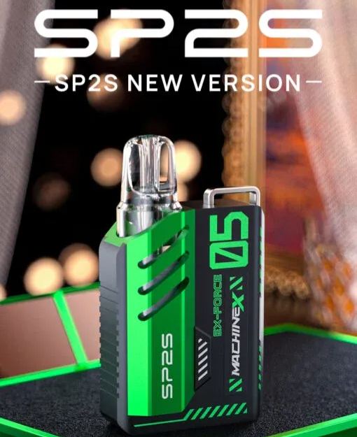 SP2S Machine X 方塊主機 思博瑞 潮流機械風 可視煙彈電子煙推薦