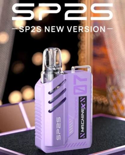 SP2S Machine X 方塊主機 思博瑞 潮流機械風 可視煙彈電子煙推薦
